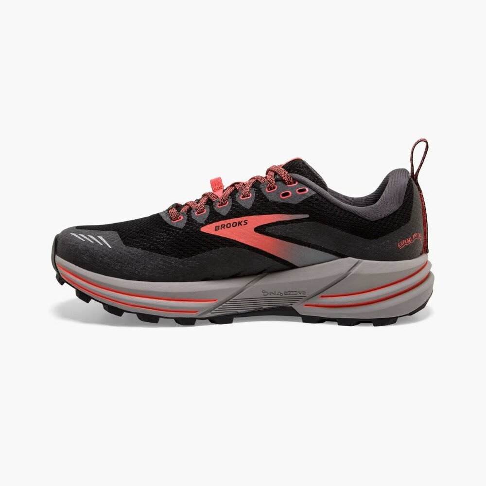 BROOKS WOMEN'S CASCADIA 16 GTX TRAIL RUNNING WATERPROOF HIKING SHOE W BOX 7 M - Picture 3 of 16